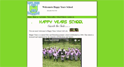 Desktop Screenshot of happyyearsschool.cfsites.org