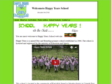 Tablet Screenshot of happyyearsschool.cfsites.org