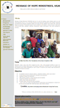 Mobile Screenshot of messageofhopeministries.cfsites.org