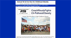 Desktop Screenshot of 5kforchildhoodobesity.cfsites.org