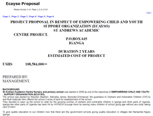 Tablet Screenshot of ecaysoproposal.cfsites.org