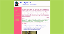 Desktop Screenshot of itsabigworld.cfsites.org