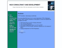 Tablet Screenshot of ngoconsultancy.cfsites.org