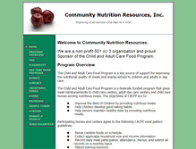 Tablet Screenshot of cnr.cfsites.org