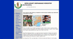 Desktop Screenshot of openheartorphanage.cfsites.org