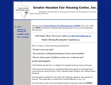 Tablet Screenshot of greaterhoustonfairhousingcenter.cfsites.org
