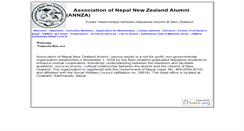 Desktop Screenshot of annzanepal.cfsites.org