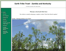 Tablet Screenshot of earthtribetrust.cfsites.org