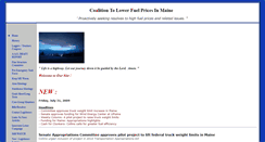 Desktop Screenshot of coalitiontolowerfuelprices.cfsites.org