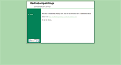 Desktop Screenshot of madhubanipaintings.cfsites.org