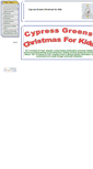 Mobile Screenshot of cypressgreenschristmasforkids.cfsites.org