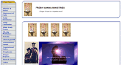Desktop Screenshot of freshmanna.cfsites.org