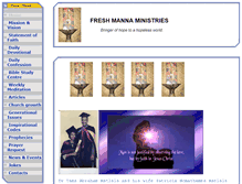 Tablet Screenshot of freshmanna.cfsites.org
