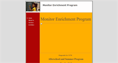 Desktop Screenshot of monitorenrichment.cfsites.org