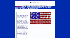 Desktop Screenshot of americanism.cfsites.org