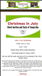 Mobile Screenshot of christmasinjuly.cfsites.org