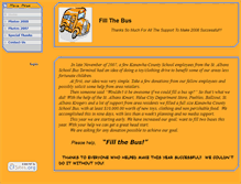 Tablet Screenshot of fillthebus.cfsites.org