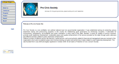 Desktop Screenshot of procivic.cfsites.org