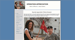 Desktop Screenshot of operationappreciation.cfsites.org