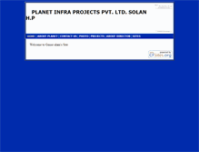 Tablet Screenshot of planetinfraproject.cfsites.org