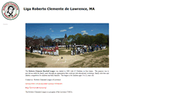 Desktop Screenshot of ligarobertoclemente.cfsites.org