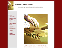 Tablet Screenshot of ncfindia.cfsites.org