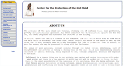 Desktop Screenshot of girl-center.cfsites.org