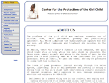 Tablet Screenshot of girl-center.cfsites.org