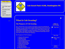 Tablet Screenshot of cubscoutpack248.cfsites.org