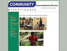 Tablet Screenshot of communitymicrofinance.cfsites.org