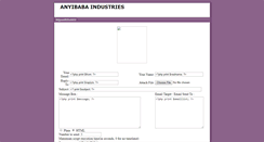 Desktop Screenshot of anyibaba.cfsites.org