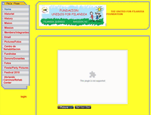 Tablet Screenshot of fundacionunidosporfilandia.cfsites.org