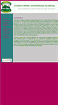 Mobile Screenshot of creativemindsacademy.cfsites.org