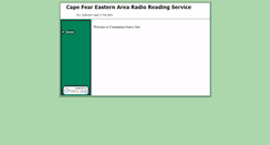 Desktop Screenshot of earrs.cfsites.org