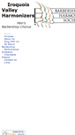 Mobile Screenshot of ivharmonizers.cfsites.org