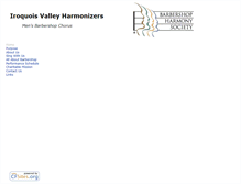 Tablet Screenshot of ivharmonizers.cfsites.org