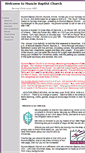 Mobile Screenshot of munciebaptist.cfsites.org