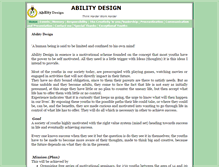 Tablet Screenshot of abilitydesign.cfsites.org