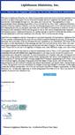 Mobile Screenshot of lighthouseministries.cfsites.org