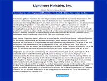 Tablet Screenshot of lighthouseministries.cfsites.org