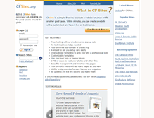 Tablet Screenshot of cfsites.org