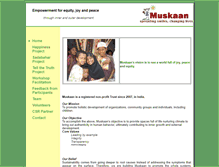 Tablet Screenshot of muskaan.cfsites.org
