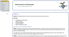Desktop Screenshot of natee.cfsites.org