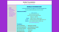 Desktop Screenshot of noblefoundation.cfsites.org